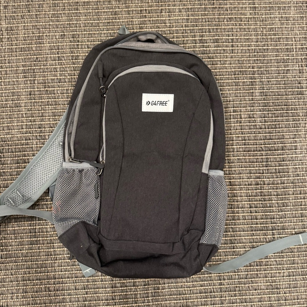 Black and Gray Men's Backpack